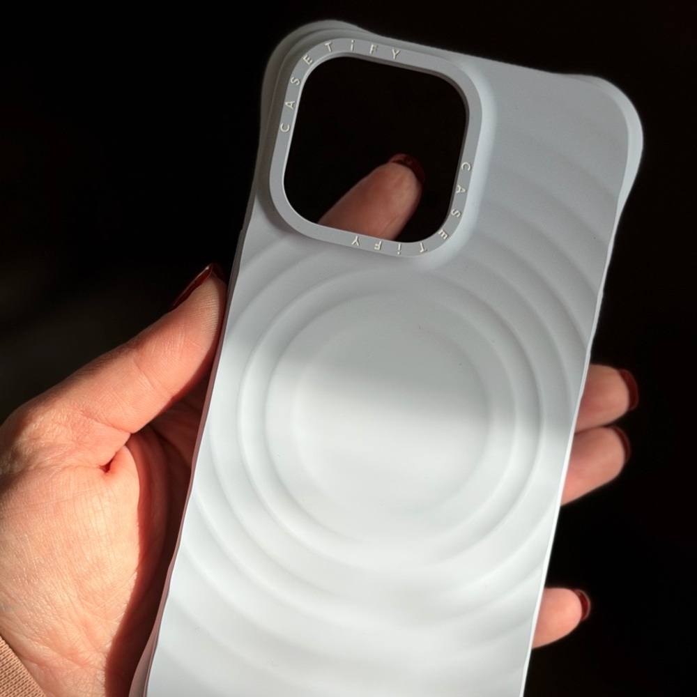 Casetify periwinkle Phone Case with Textured Design